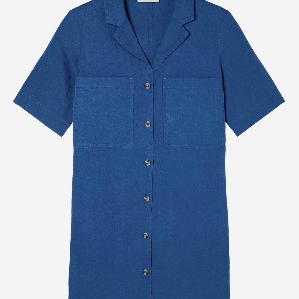 Everlane Linen Workwear Dress